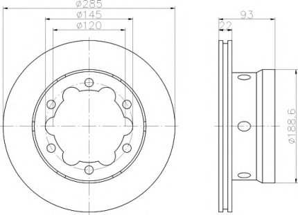 VMPG-21915 - 92089803 Brake Disc | VMP Spares