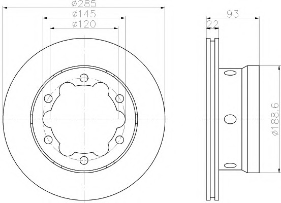 VMPG-21915 - 92089803 Brake Disc | VMP Spares