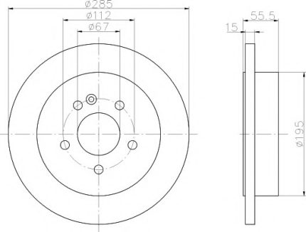 VMPG-21916 - 92090003 Brake Disc | VMP Spares