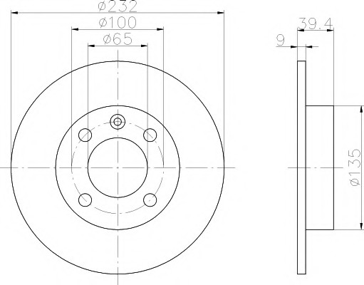 vmp-373915 VMPG-21919 - 92098203 Brake Disc | VMP Spares