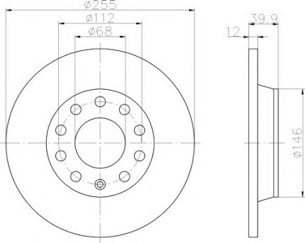 VMPG-21926 - 92106303 Brake Disc | VMP Spares