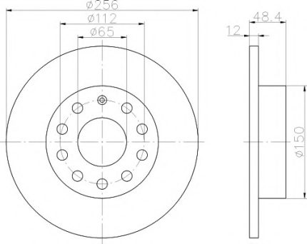 VMPG-21930 - 92121103 Brake Disc | VMP Spares