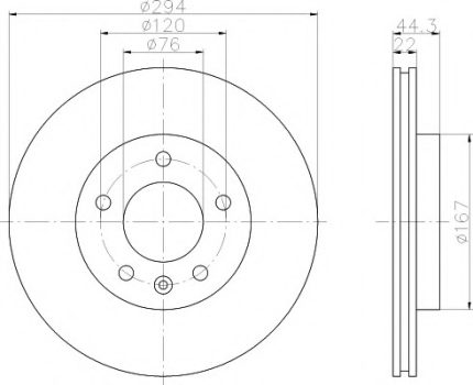 VMPG-21931 - 92121403 Brake Disc | VMP Spares