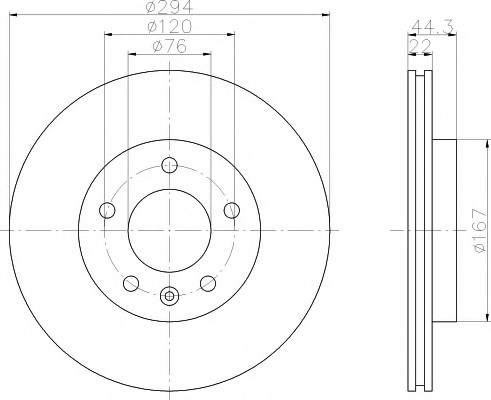 vmp-373927 VMPG-21931 - 92121403 Brake Disc | VMP Spares