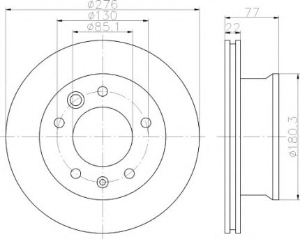 VMPG-21935 - 92131503 Brake Disc | VMP Spares