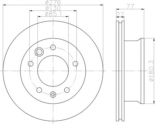 VMPG-21935 - 92131503 Brake Disc | VMP Spares