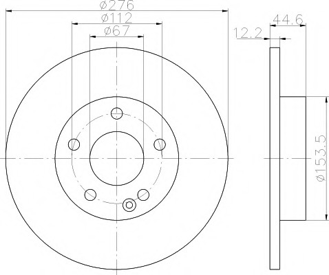 VMPG-21936 - 92131803 Brake Disc | VMP Spares