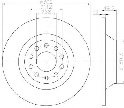 VMPG-21938 - 92132503 Brake Disc | VMP Spares
