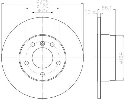 VMPG-21941 - 92133103 Brake Disc | VMP Spares