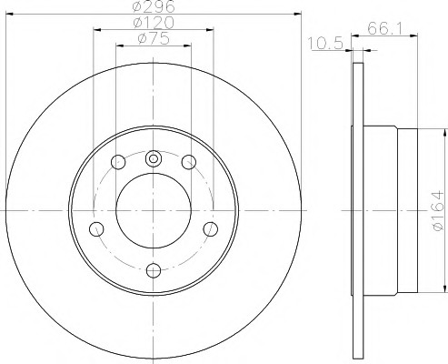 VMPG-21941 - 92133103 Brake Disc | VMP Spares