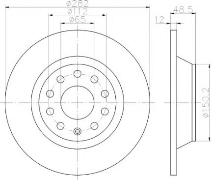 VMPG-21946 - 92140803 Brake Disc | VMP Spares