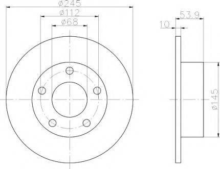 VMPG-21953 - 92090803 Brake Disc | VMP Spares