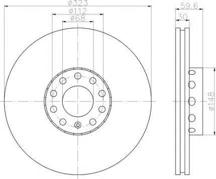 VMPG-21954 - 92122103 Brake Disc | VMP Spares
