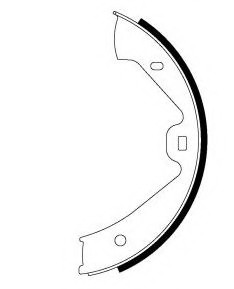 VMPG-23067 - 91074700 Brake Shoe Set,Parking | VMP Spares
