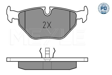 VMPG-24519 - 0252160717PD Brake Pad | VMP Spares