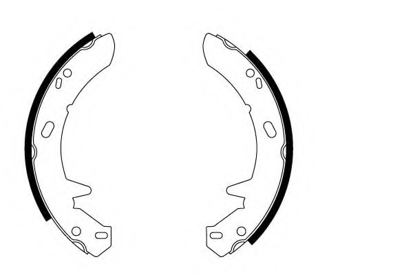VMPG-26300 - 91055700 Brake Shoe Set,Parking | VMP Spares