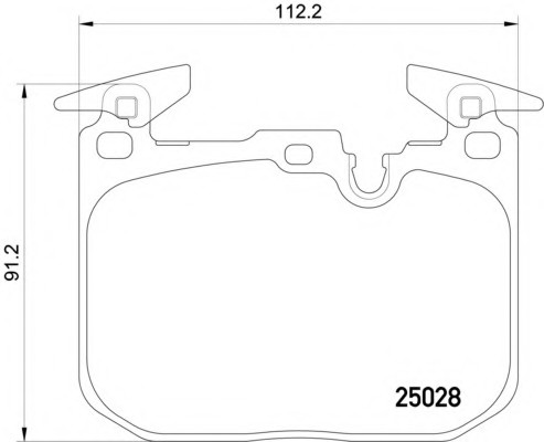 VMPG-26642 - 2502801 Brake Pad | VMP Spares