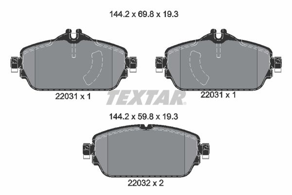 VMPG-27294 - 2203101 Brake Pad | VMP Spares