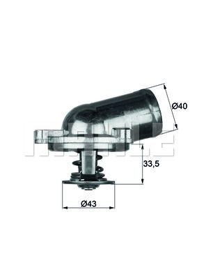 VMPG-27935 - TI2287 Thermostat MAHLE-TRM | VMP Spares