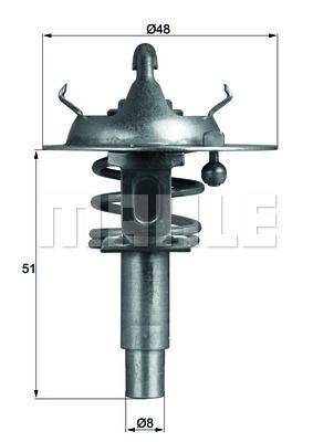 VMPG-27989 - TX10690D Thermostat MAHLE-TRM | VMP Spares