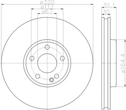 VMPG-28337 - 92258003 Brake Disc | VMP Spares