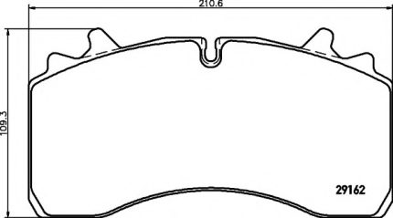 VMPG-28342 - 2933601 Brake Pad | VMP Spares