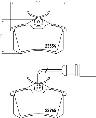 VMPG-30274 - 2355403 Brake Pad | VMP Spares