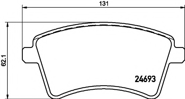 VMPG-30327 - 2469301 Brake Pad | VMP Spares