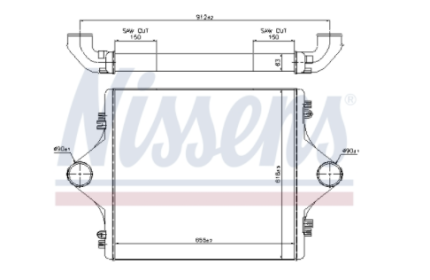 VMPG-30361 - 96977 Intercooler Radiator | VMP Spares