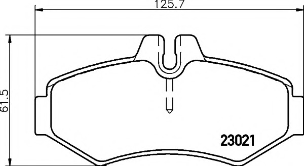 VMPG-31950 - 2302101 Brake Pad | VMP Spares