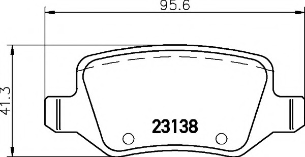 VMPG-31951 - 2313803 Brake Pad | VMP Spares