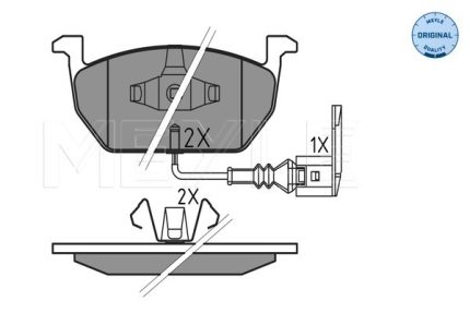 VMPG-32702 - 0252203517 Brake Pad | VMP Spares