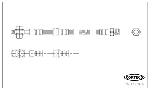 VMPG-32708 - 19037264 Hose,Brake | VMP Spares