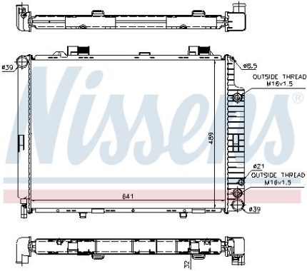 VMPG-35687 - 62691A Radiator,Engine Cooling | VMP Spares