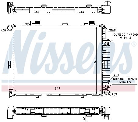 VMPG-35687 - 62691A Radiator,Engine Cooling | VMP Spares