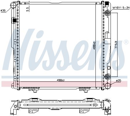 VMPG-35691 - 62751A Radiator,Engine Cooling | VMP Spares