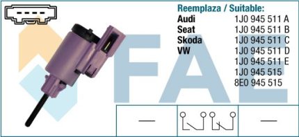 VMPG-37159 - 24760 Brake Pedal Switch | VMP Spares