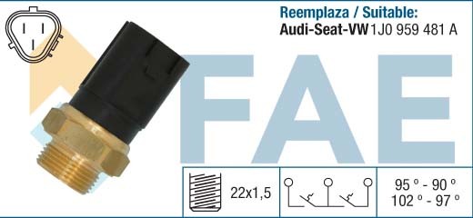 vmp-382900 VMPG-37300 - 38185 Switch,Radiator Fan | VMP Spares