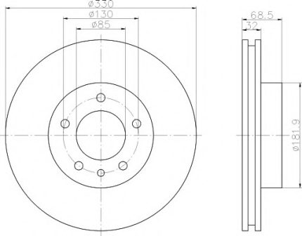 VMPG-38260 - 3848101 Control Arm | VMP Spares