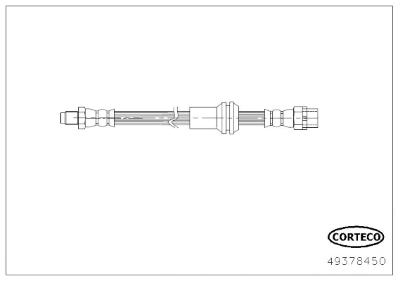 VMPG-39691 - 49378450 Hose,Brake | VMP Spares