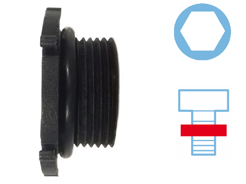 VMPG-41279 - 49362592 Plug,Oil Pan | VMP Spares