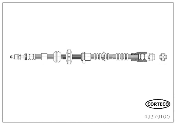 VMPG-41524 - 49379100 Hose,Brake | VMP Spares