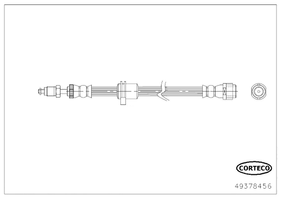 VMPG-41529 - 49378456 Hose,Brake | VMP Spares