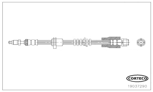 VMPG-41531 - 19037290 Hose,Brake | VMP Spares