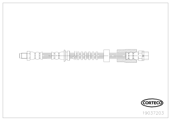 VMPG-41533 - 19037203 Hose,Brake | VMP Spares
