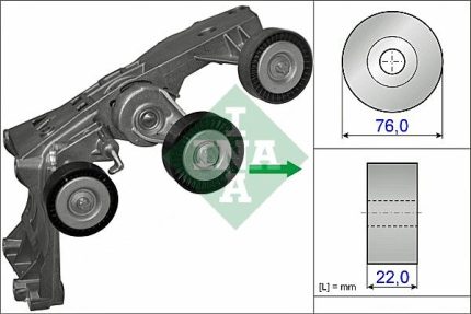 VMPG-42058 - 534043110 Belt Tensioner INA | VMP Spares