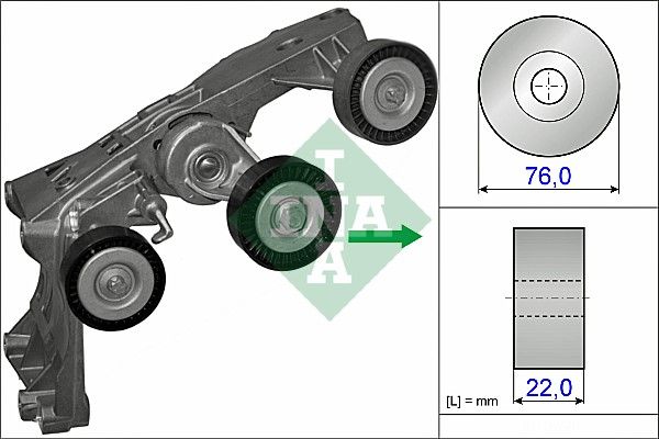 VMPG-42058 - 534043110 Belt Tensioner INA | VMP Spares