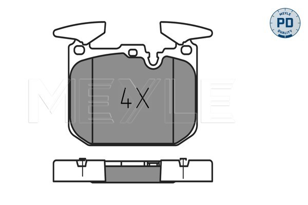 VMPG-45034 - 0252502818PD Brake Pad | VMP Spares