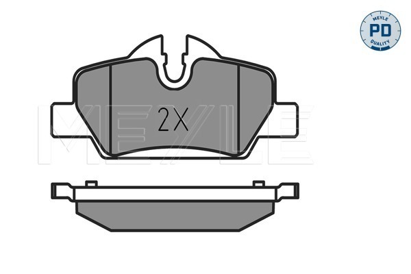 VMPG-45036 - 0252598016PD Brake Pad | VMP Spares