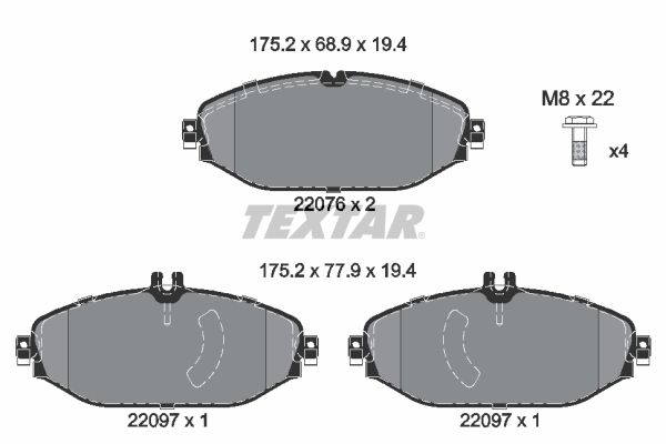 VMPG-49310 - 2207601 Brake Pad | VMP Spares